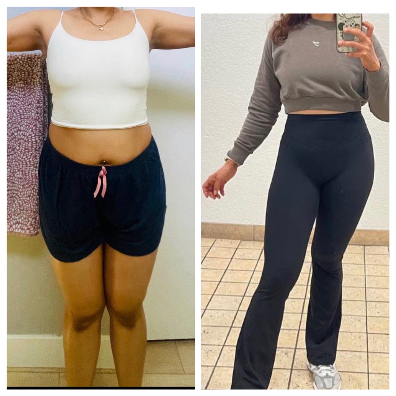 Fitness progress comparison 4