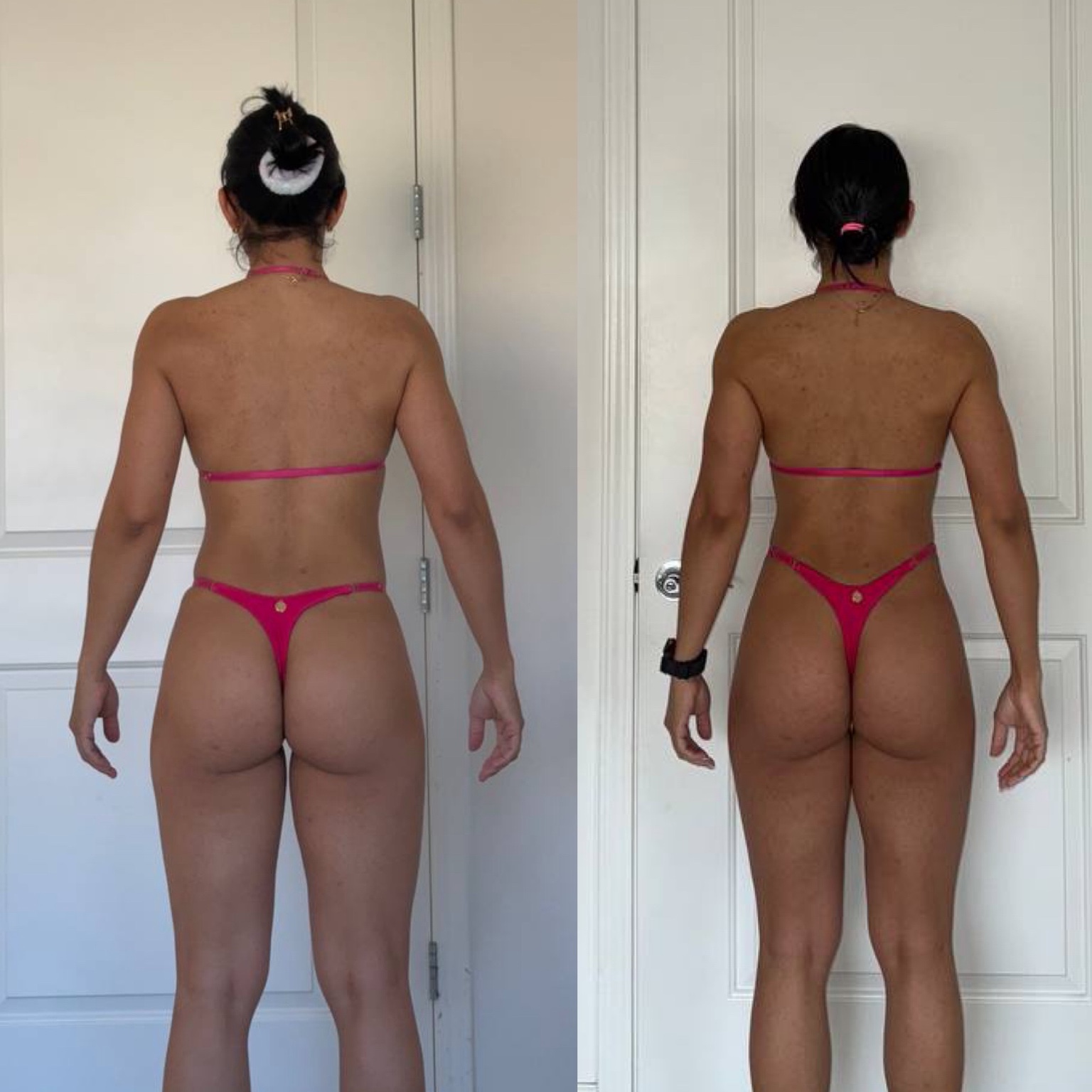 Fitness progress comparison 8