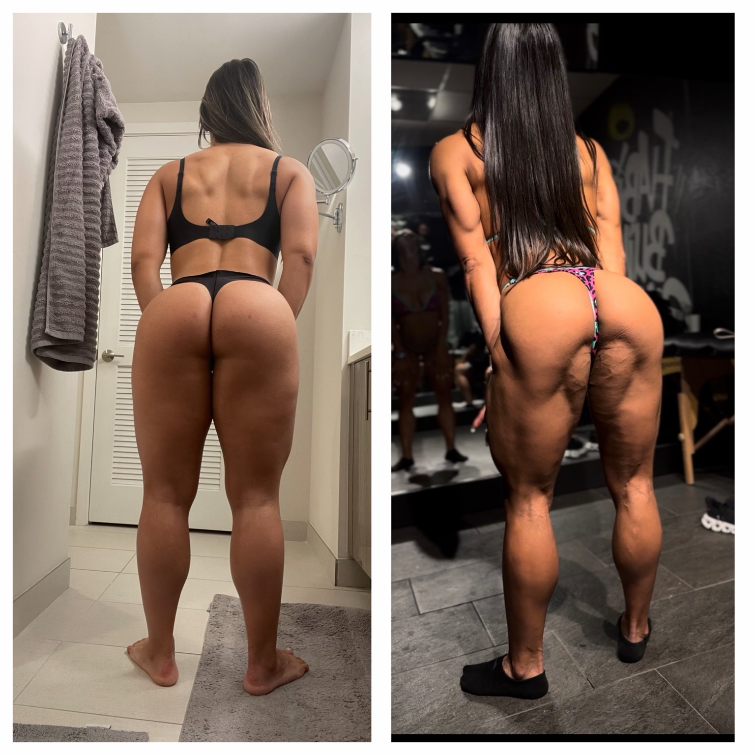 Fitness progress comparison 18